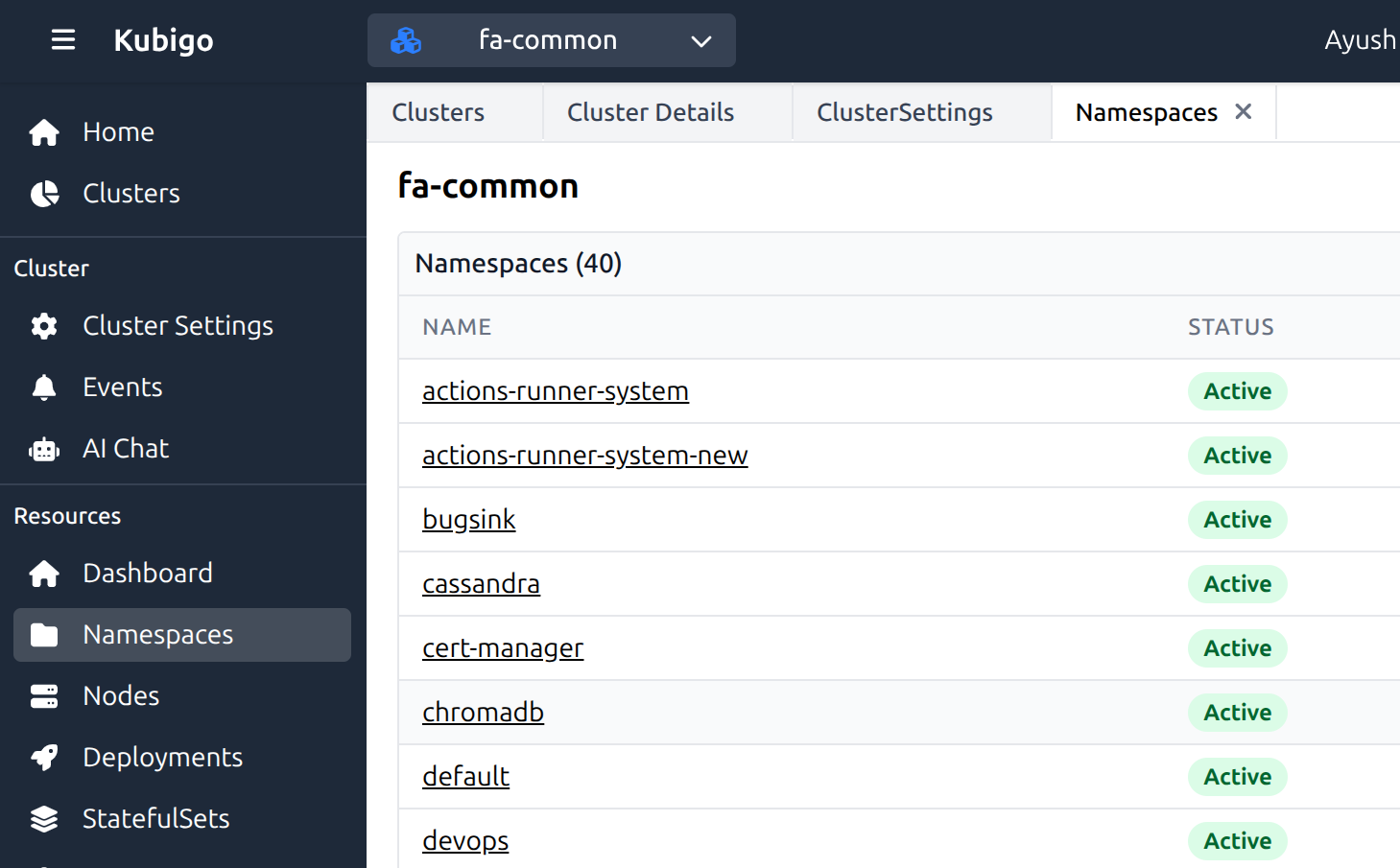 One Dashboard. Multiple Clusters ✅